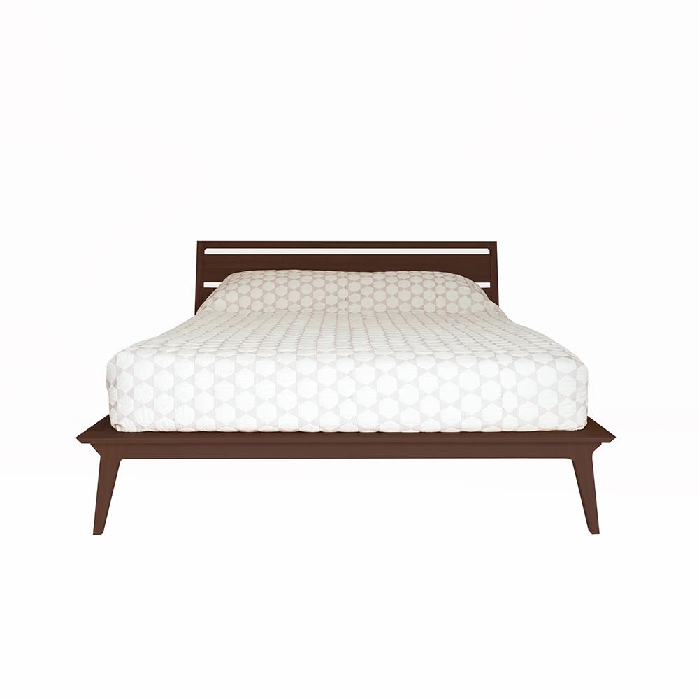 Valentine Bed King Size Stained Walnut