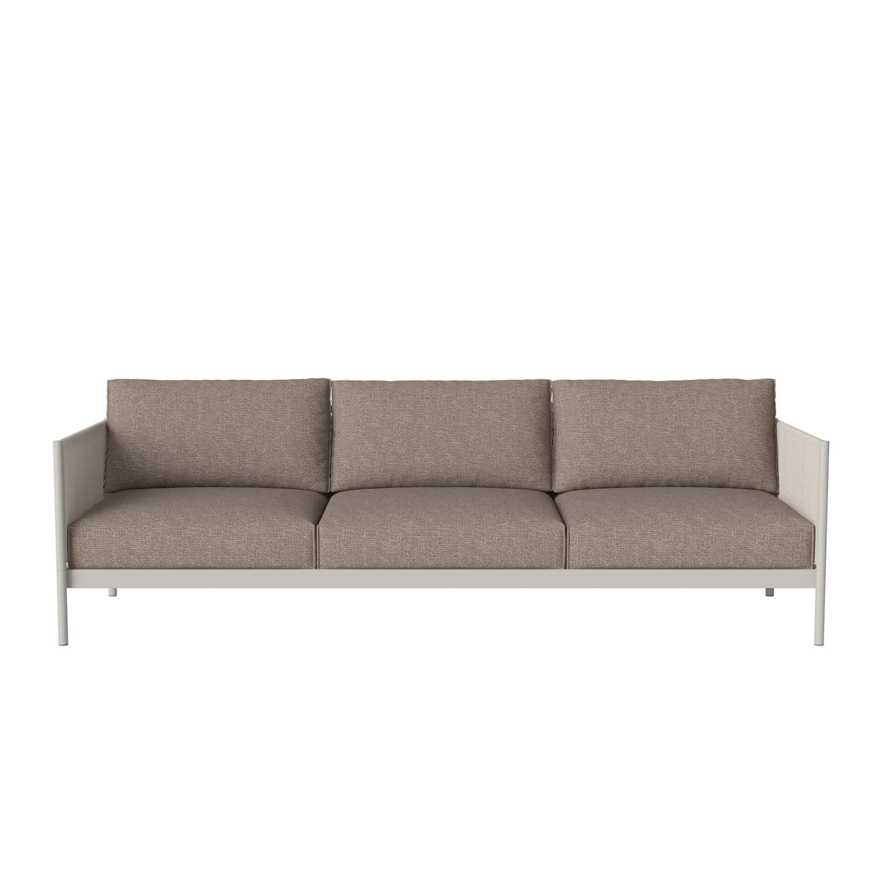 Bolia Track Garden 3 Seater Sofa Dark Beige Palma Brown Designer Furniture From Holloways Of Ludlow