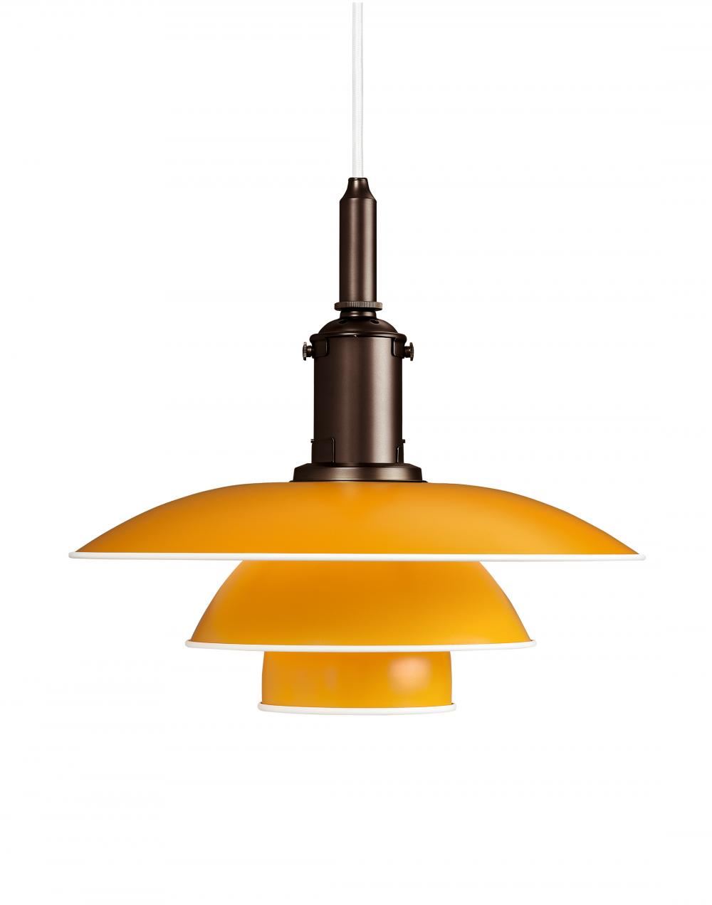 Louis Poulsen Ph 3 Metal Pendant Yellow Designer Pendant Lighting