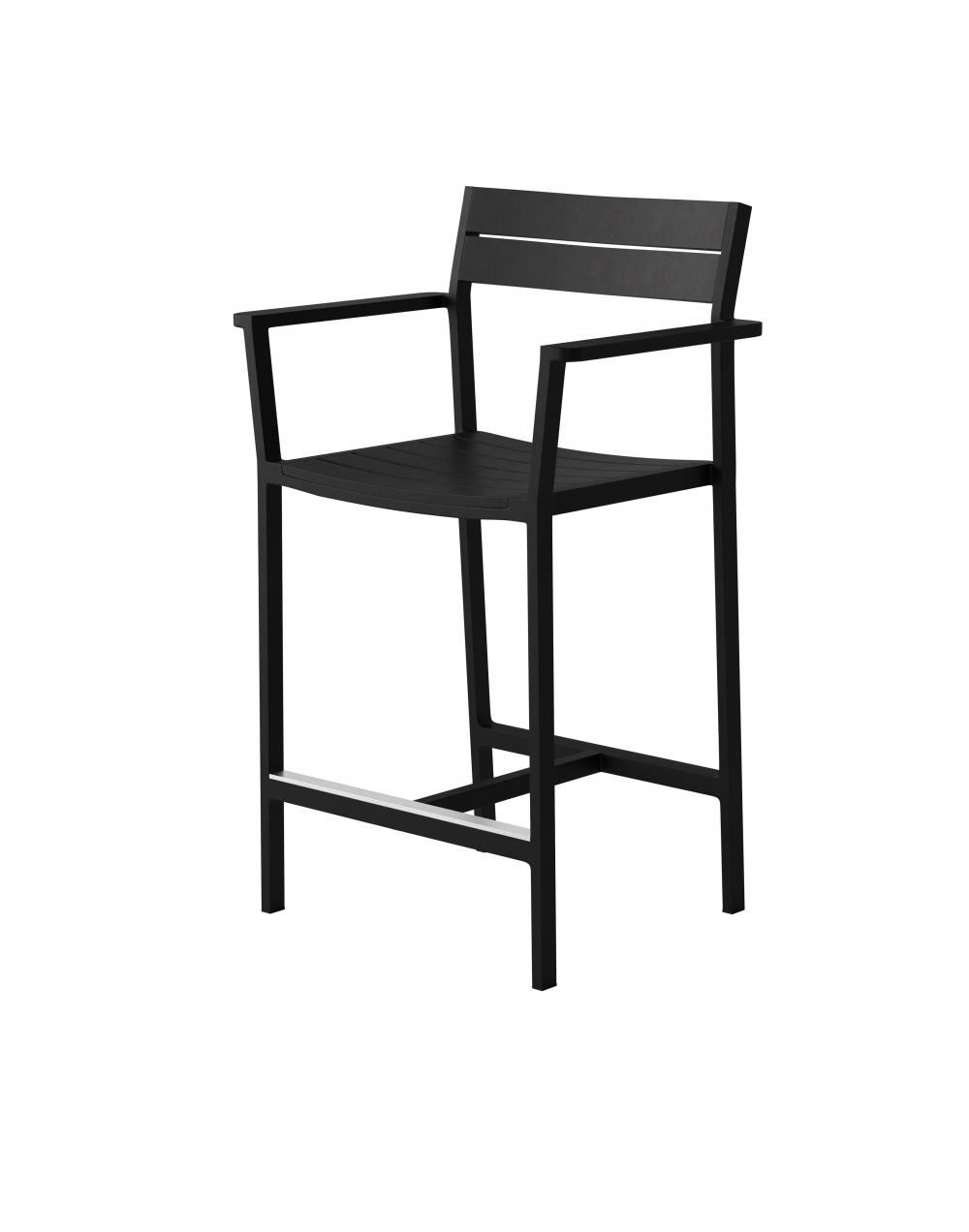 Eos Counter Bar Stool Black Counter Stool