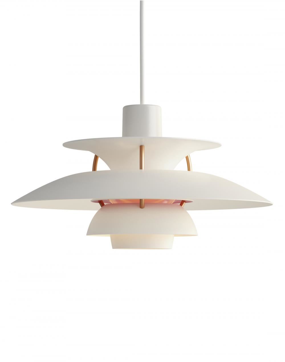 Louis Poulsen Ph 5 Mini Pendant Modern White Designer Pendant Lighting