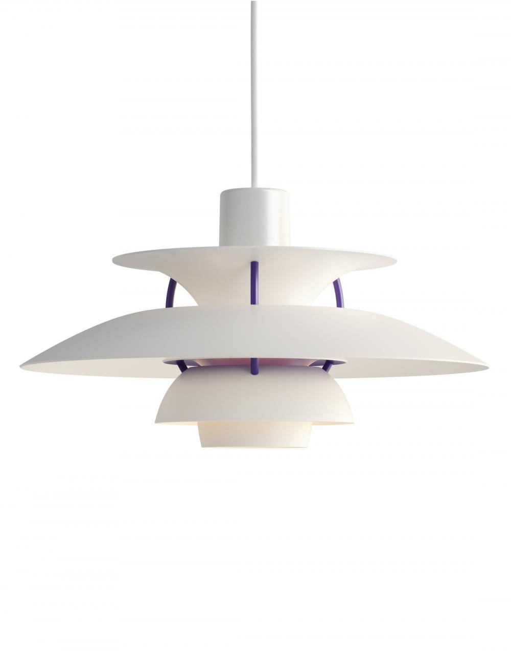 Louis Poulsen Ph 5 Mini Pendant Classic White Designer Pendant Lighting