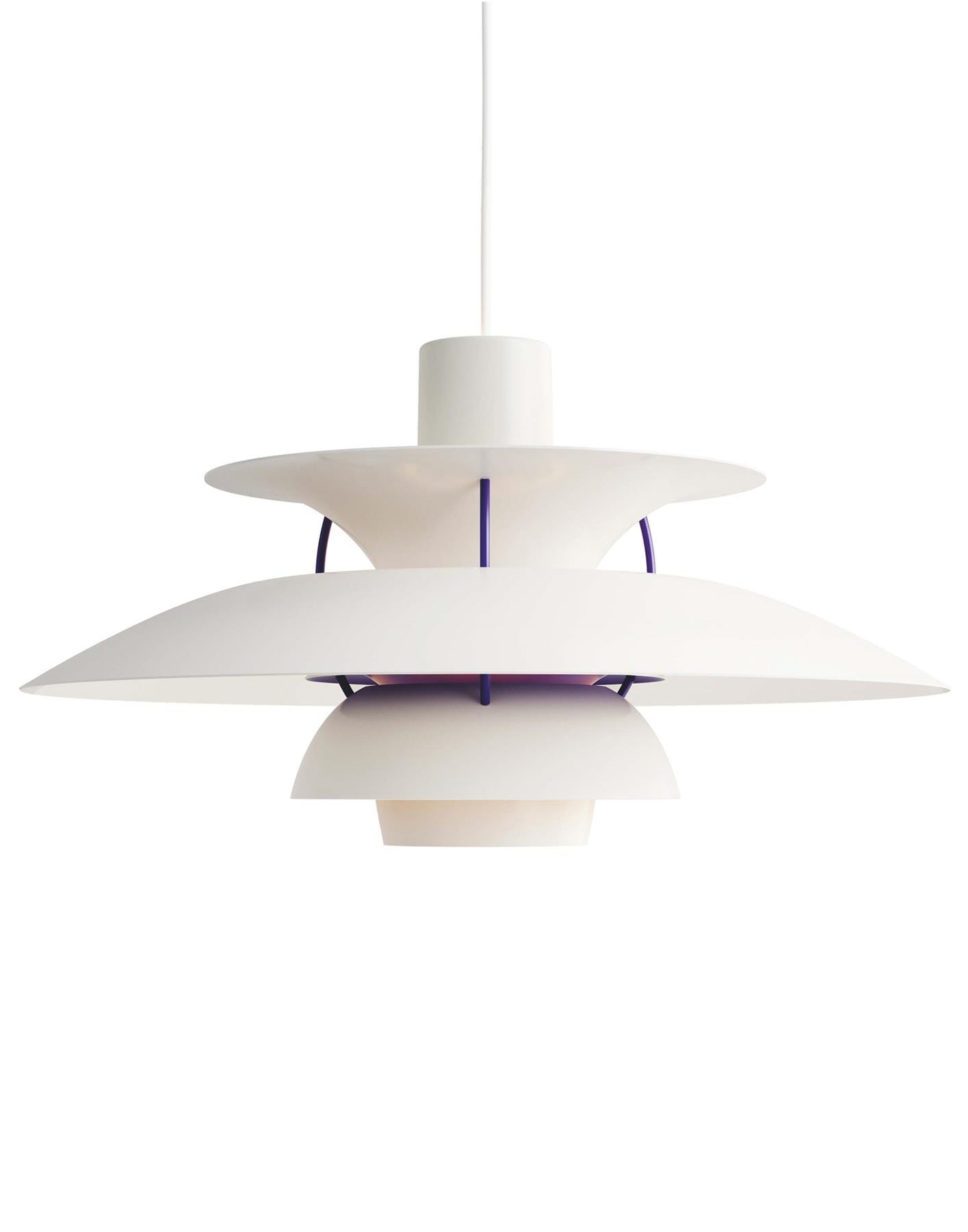 Louis Poulsen Ph 5 Pendant White Classic Designer Pendant Lighting