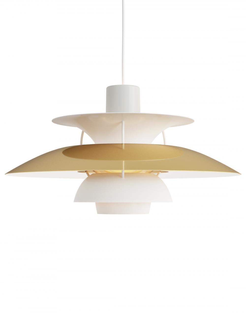 Louis Poulsen Ph 5 Pendant Brass Brassgold Designer Pendant Lighting