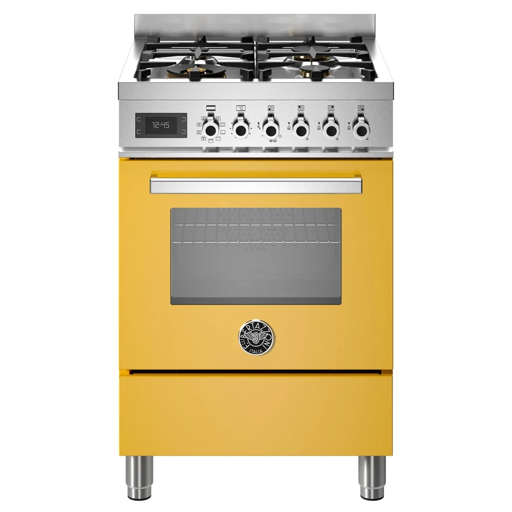 Bertazzoni Pro64l1egit Professional Dual Fuel Range Cooker