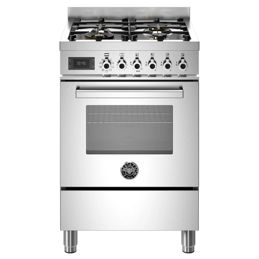 Bertazzoni Pro64l1ext Professional Dual Fuel Range Cooker
