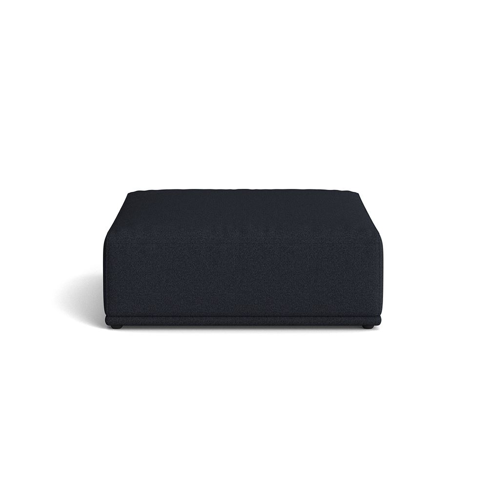 Connect Soft Modular Sofa Ottoman Plastic Black Hallingdal 180
