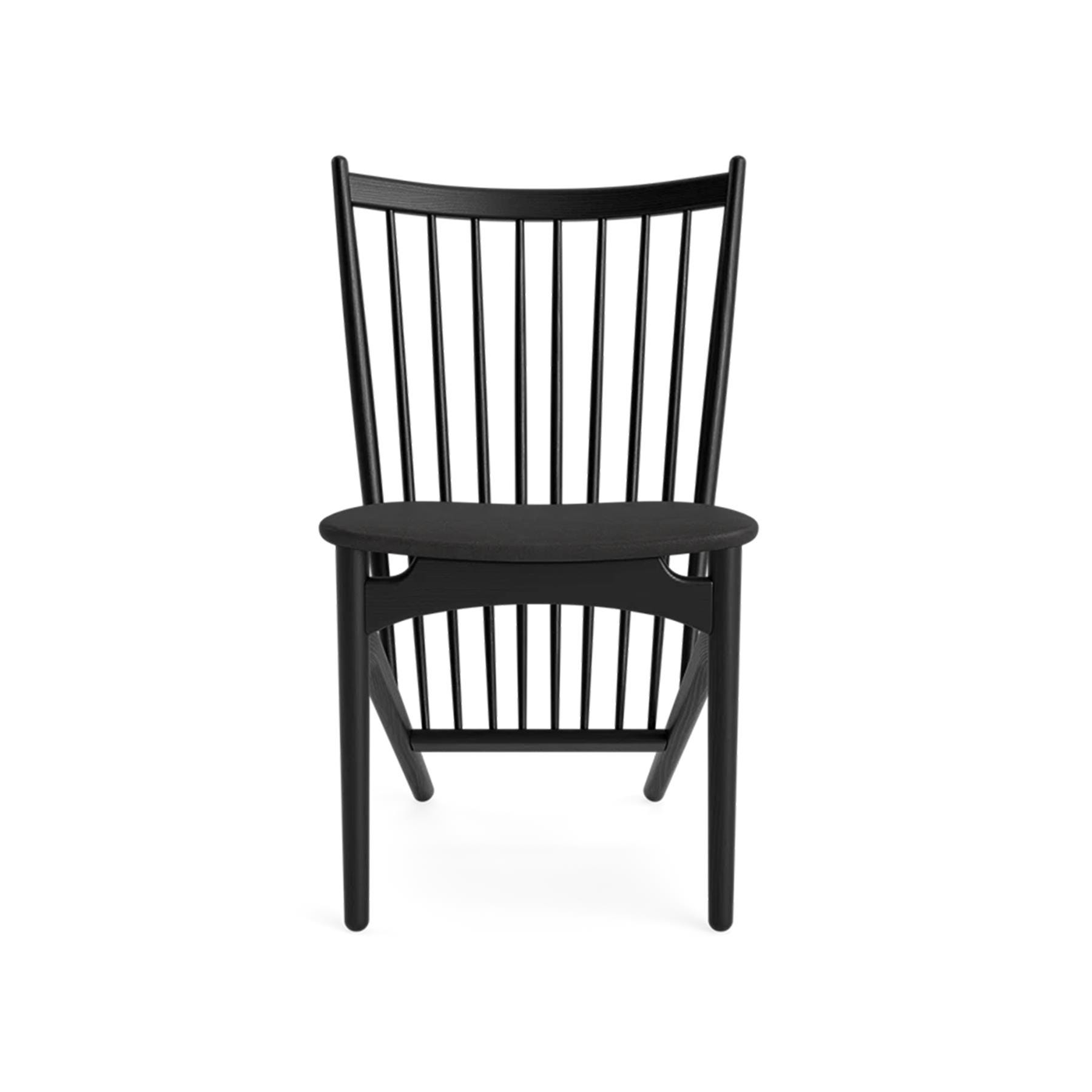 Make Nordic Soldaten Dining Chair Black Oak Dunes Leather Anthracite Designer Furniture From Holloways Of Ludlow