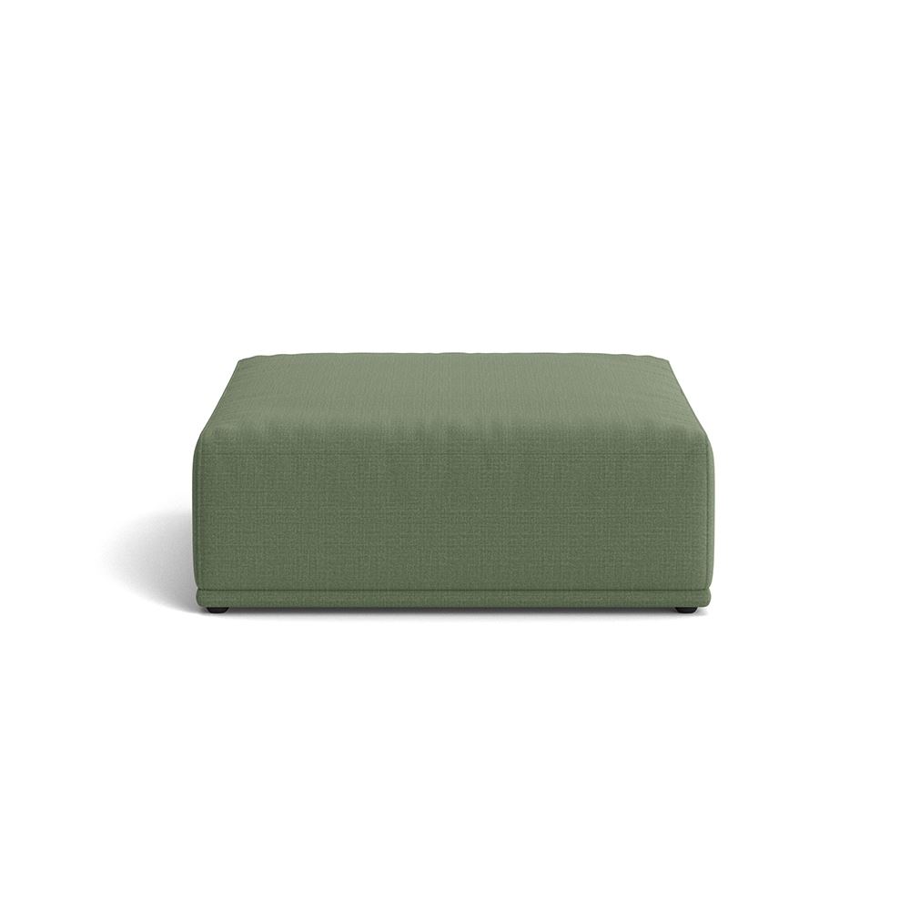 Connect Soft Modular Sofa Ottoman Plastic Black Canvas 926