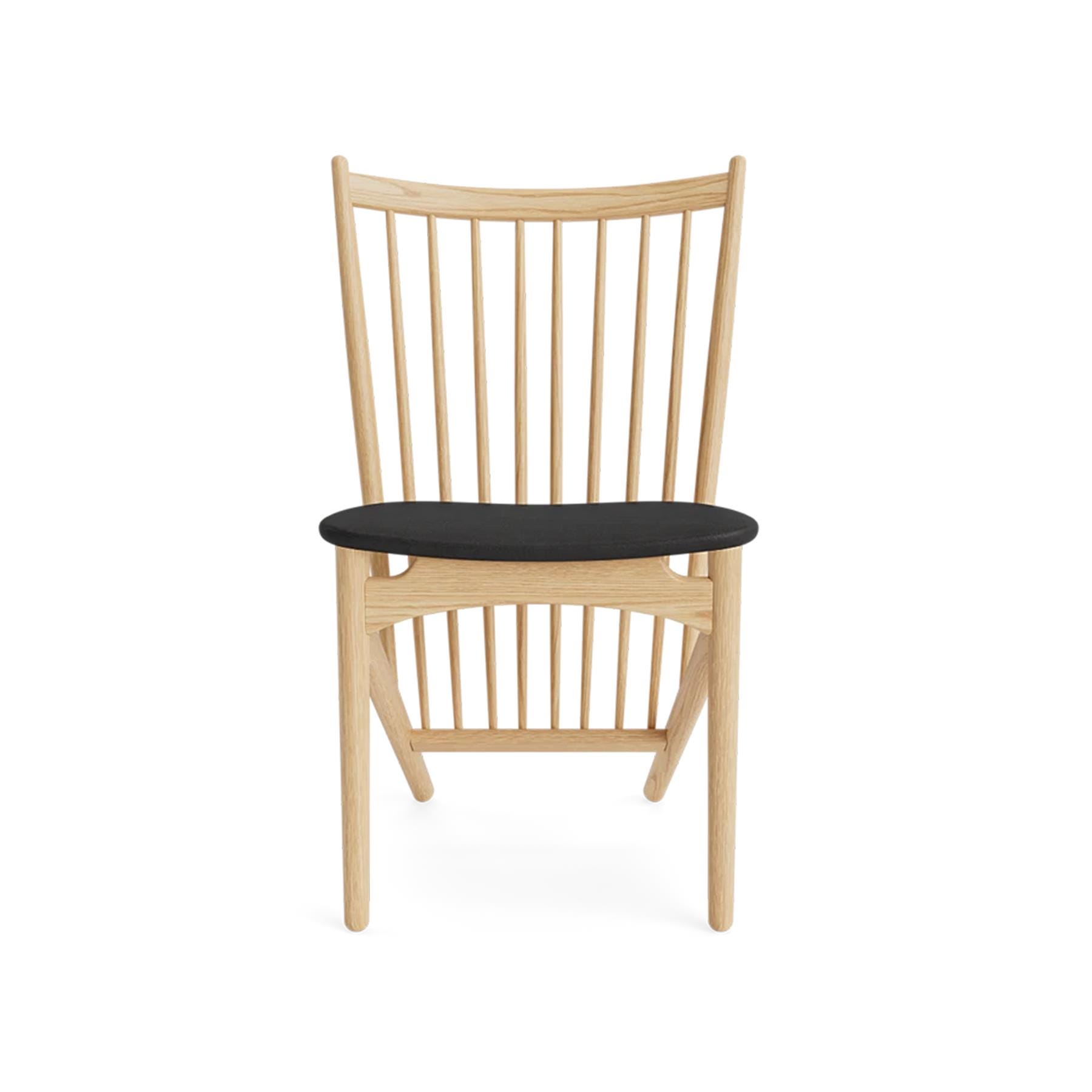 Make Nordic Soldaten Dining Chair Oak Dunes Leather Anthracite Black Designer Furniture From Holloways Of Ludlow