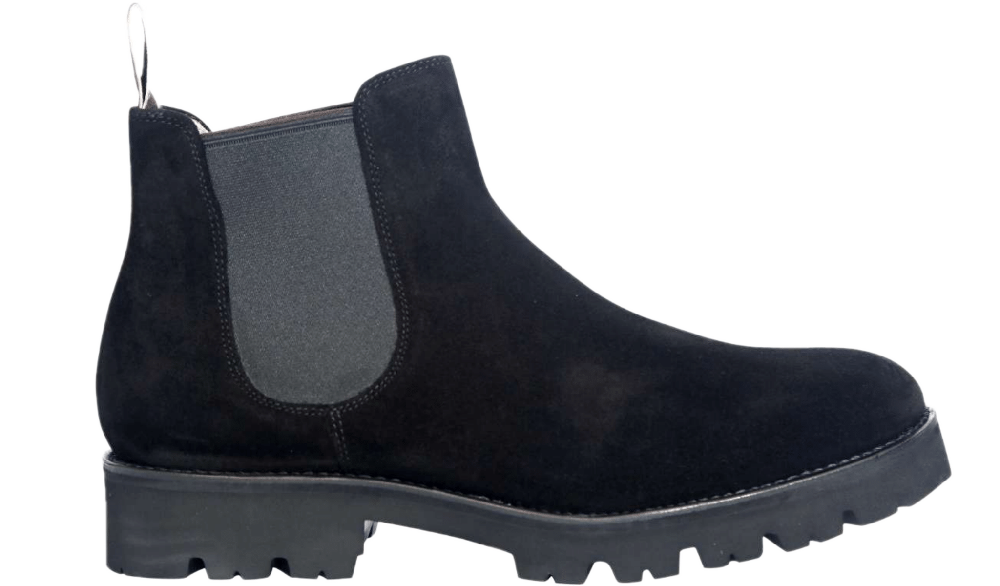 Jenna - Black Suede, 9.5 / D