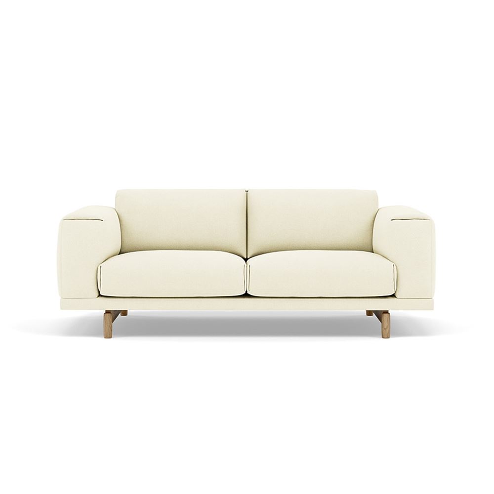 Rest Sofa 2seater Lacquered Oak Oak Hallingdal 100