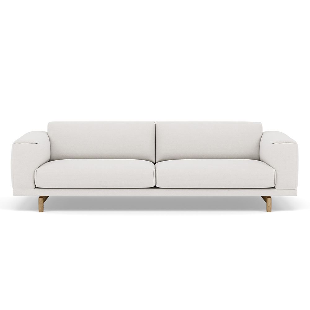 Rest Sofa 3seater Lacquered Oak Oak Hallingdal 103