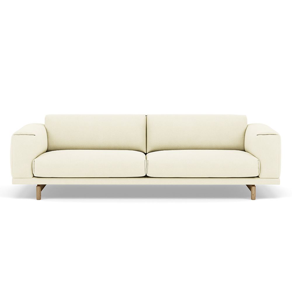 Rest Sofa 3seater Lacquered Oak Oak Hallingdal 100