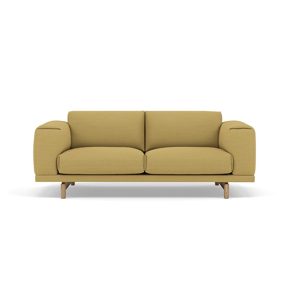 Rest Sofa 2seater Lacquered Oak Oak Hallingdal 407