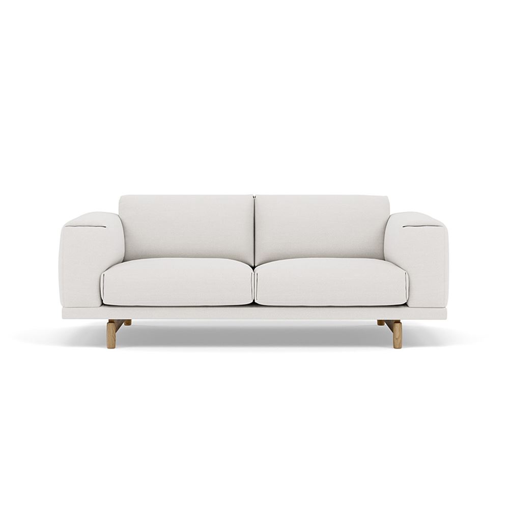 Rest Sofa 2seater Lacquered Oak Oak Hallingdal 103