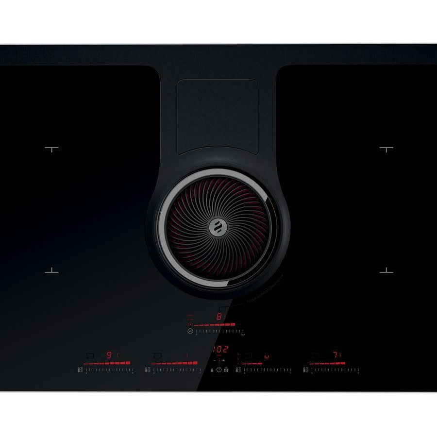 Elica Nikolatesla Ntonehprc One Hp 83cm Recirculated Air Venting Induction Hob In Black