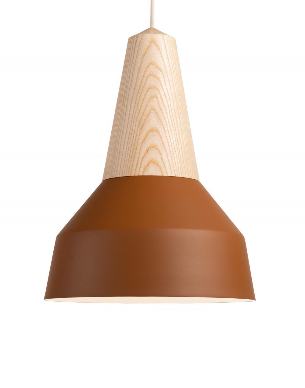 Eikon Pendant Ash Amber Brown Designer Pendant Lighting