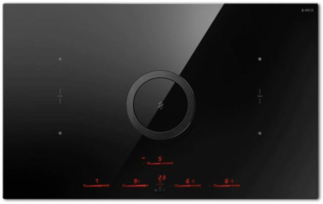 Elica Nikolatesla Ntswitchblkdo Switch 83cm Air Venting Induction Hob Black 1 Only At This Price