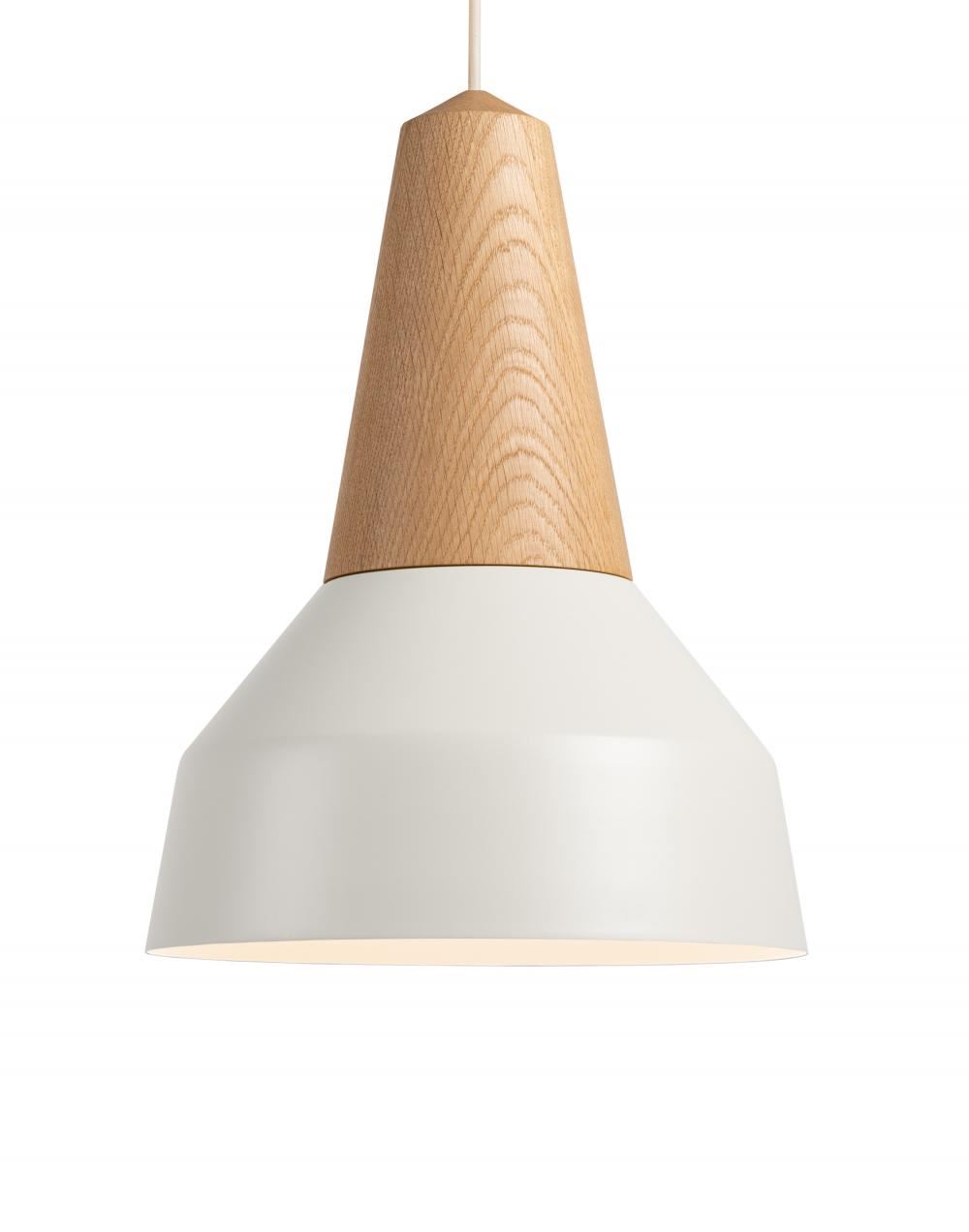 Eikon Pendant Oak White Designer Pendant Lighting