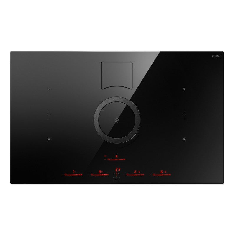 Elica Nikolatesla Ntswitchblkrc Switch 83cm Recirculated Air Venting Induction Hob Black 2 Only At This Price