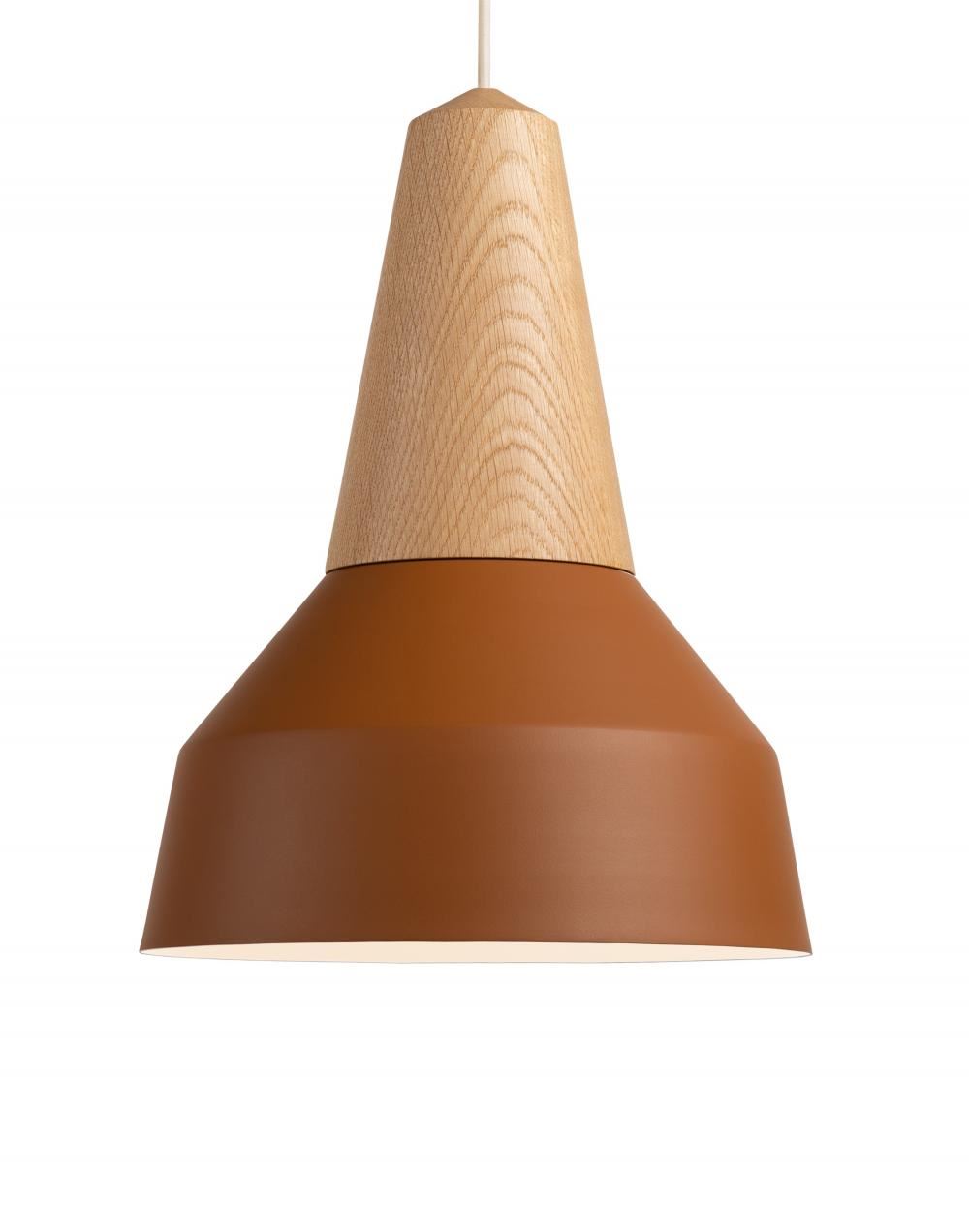 Eikon Pendant Oak Amber Brown Designer Pendant Lighting