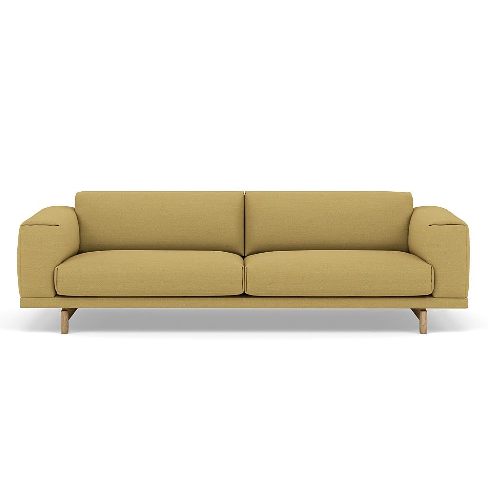 Rest Sofa 3seater Lacquered Oak Oak Hallingdal 407