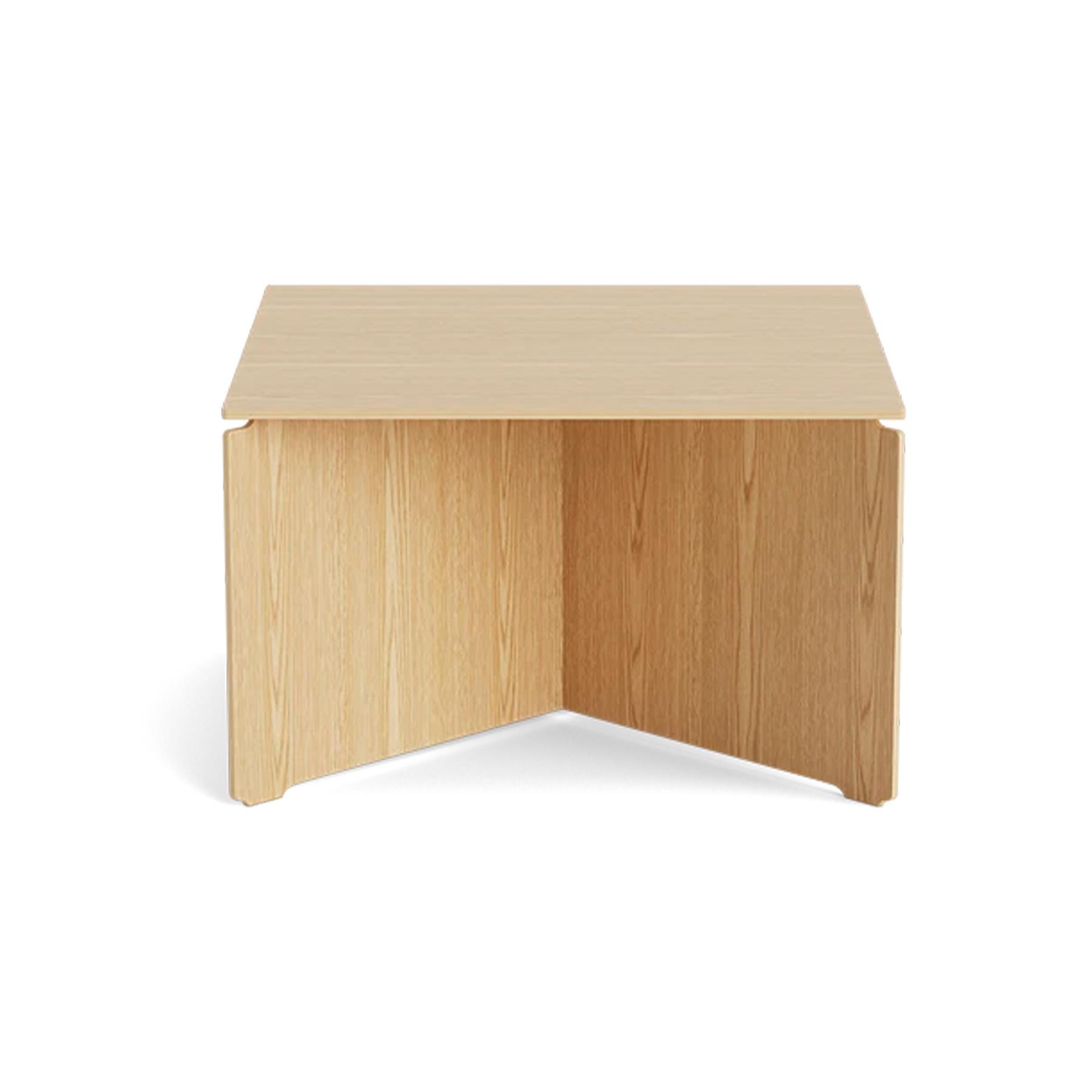 Make Nordic Crossboarder Coffee Table Natural Oak Veneer Large Light Wood Designer Furniture From Holloways Of Ludlow