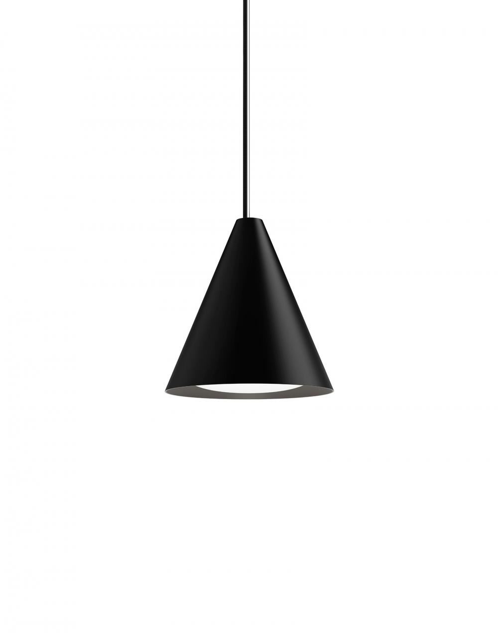 Louis Poulsen Keglen Pendant Medium Black Designer Pendant Lighting