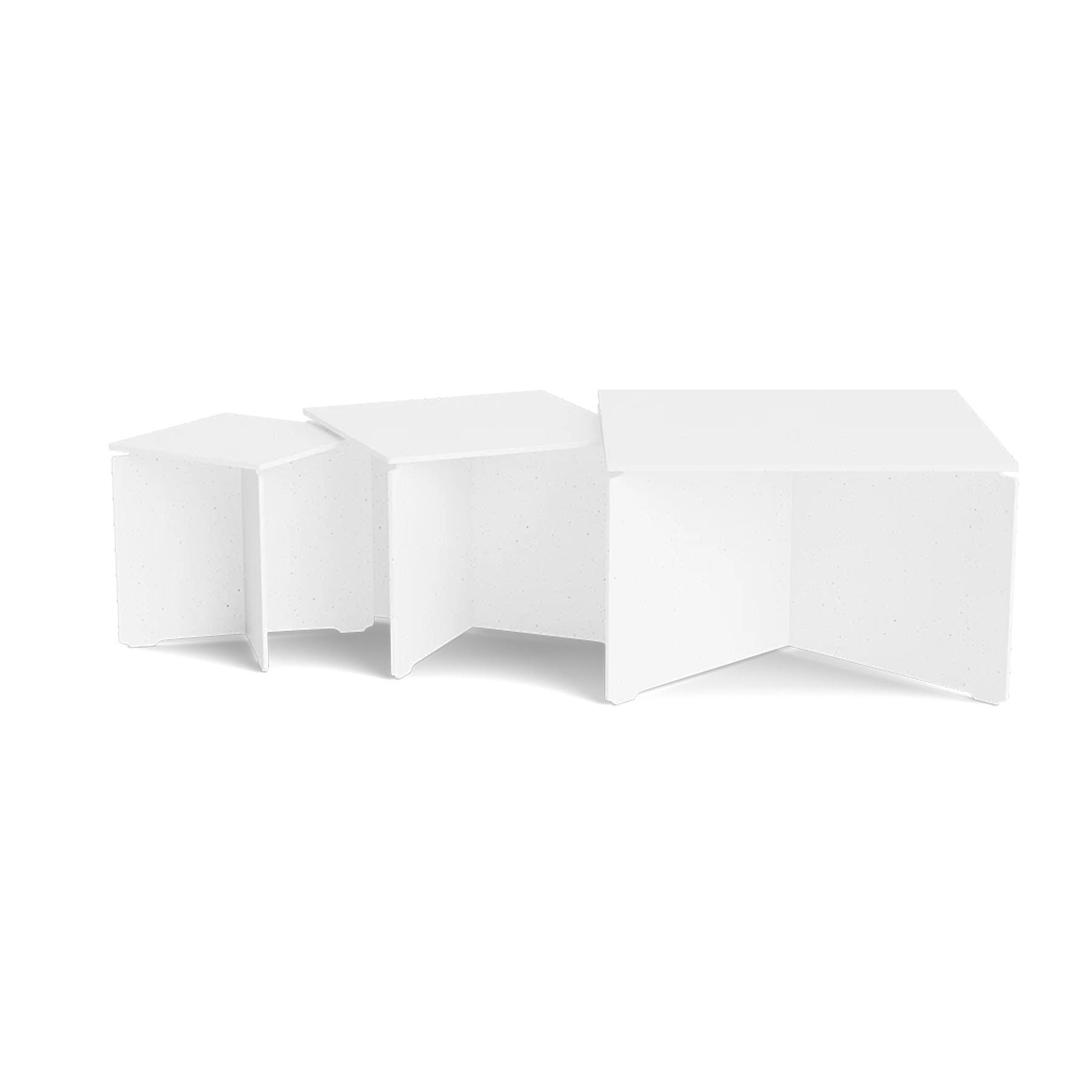 Make Nordic Crossboarder Coffee Table Really Set Of 3 White Designer Furniture From Holloways Of Ludlow