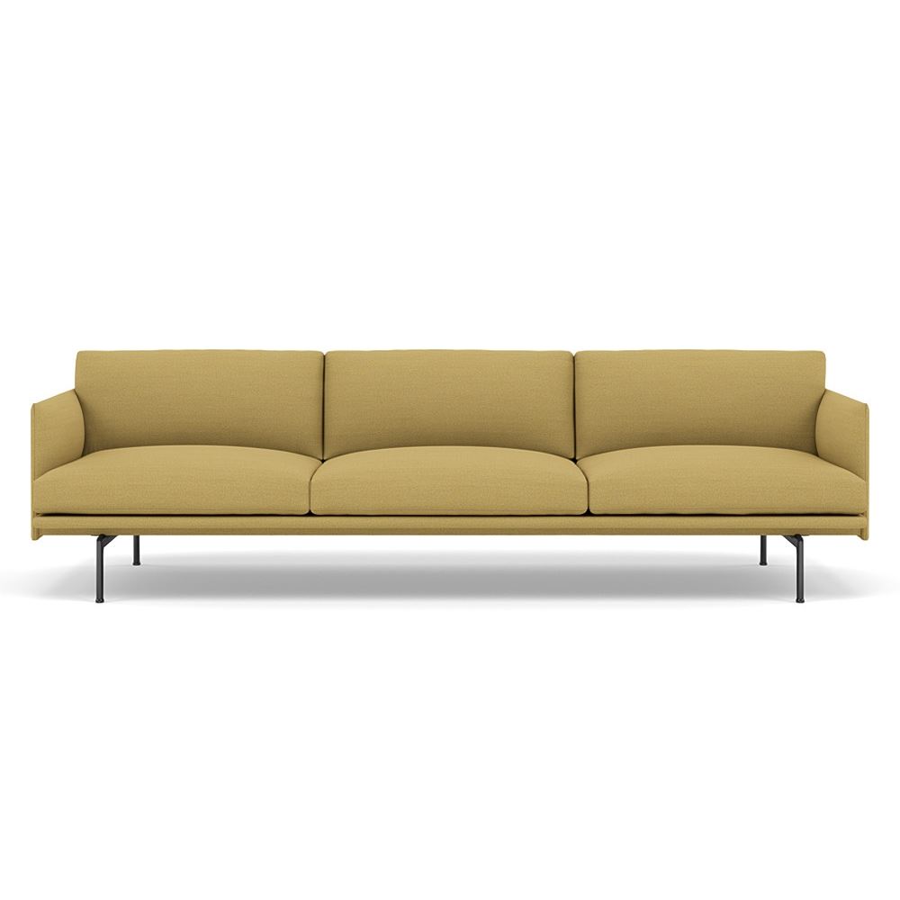 Outline Sofa 35seater Black Hallingdal 407