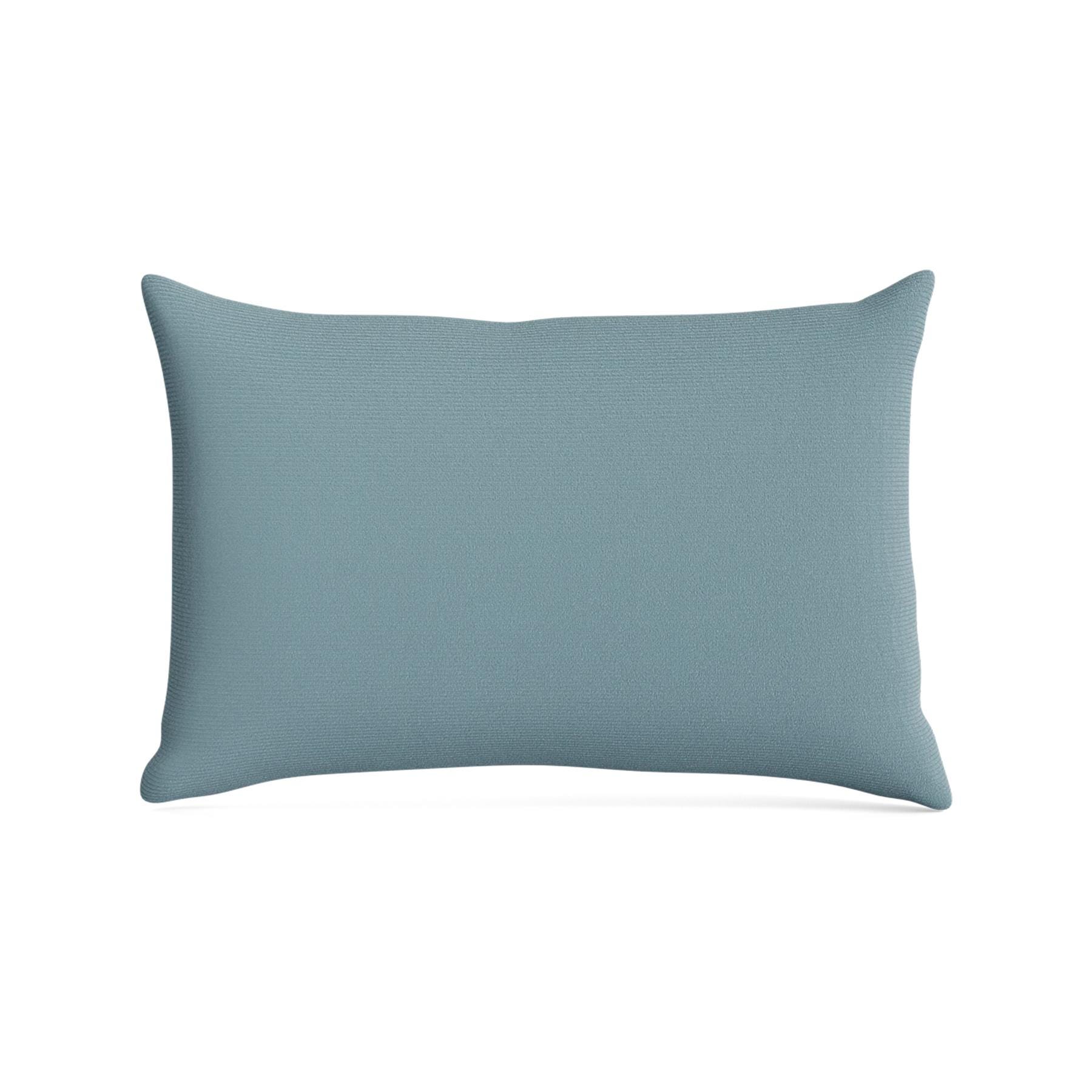 Make Nordic Pillow 40cmx60cm Nordic Velvet 150 Down And Fibers Blue