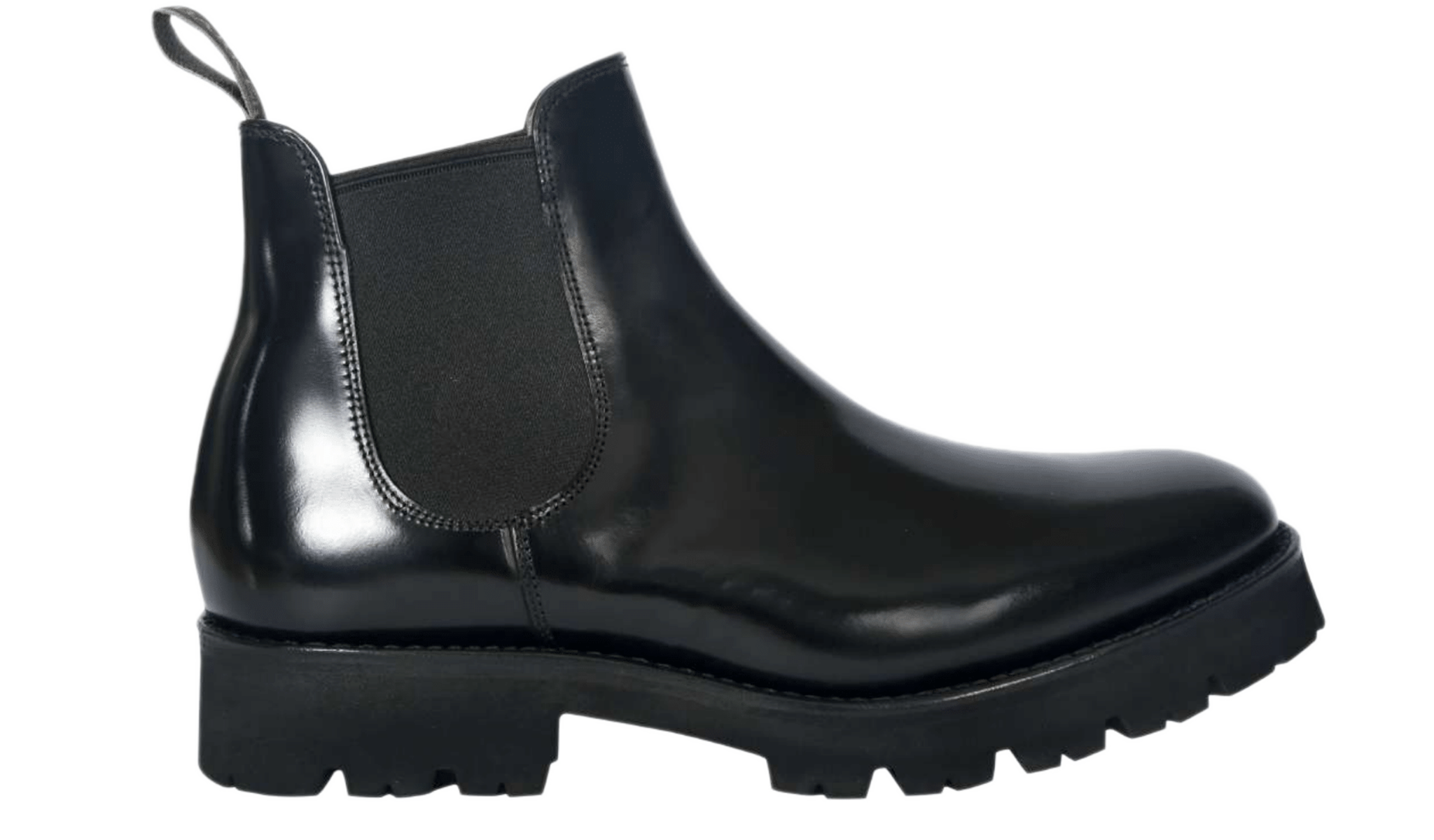 Jenna - Black Polish, 9.5 / D