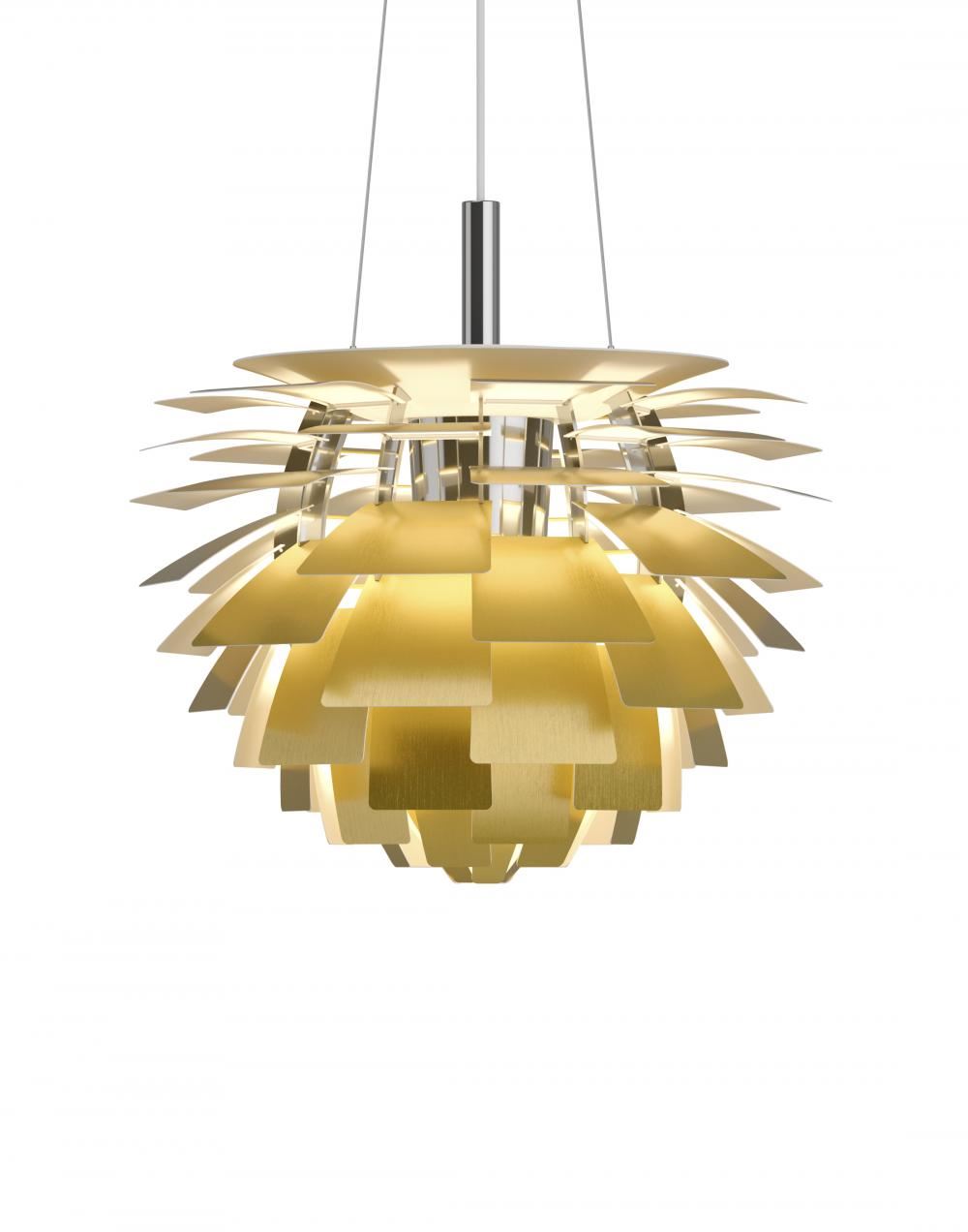 Louis Poulsen Ph Artichoke Pendant Small Brass Brassgold Designer Pendant Lighting