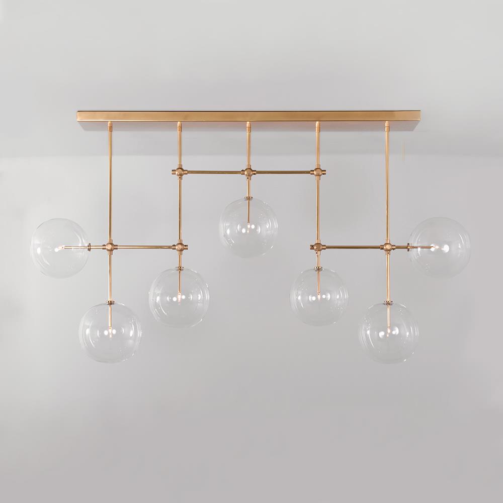 Brass Soap Chandelier B7 Large