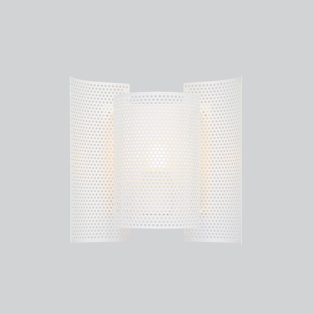 Butterfly Wall Light White Perforated