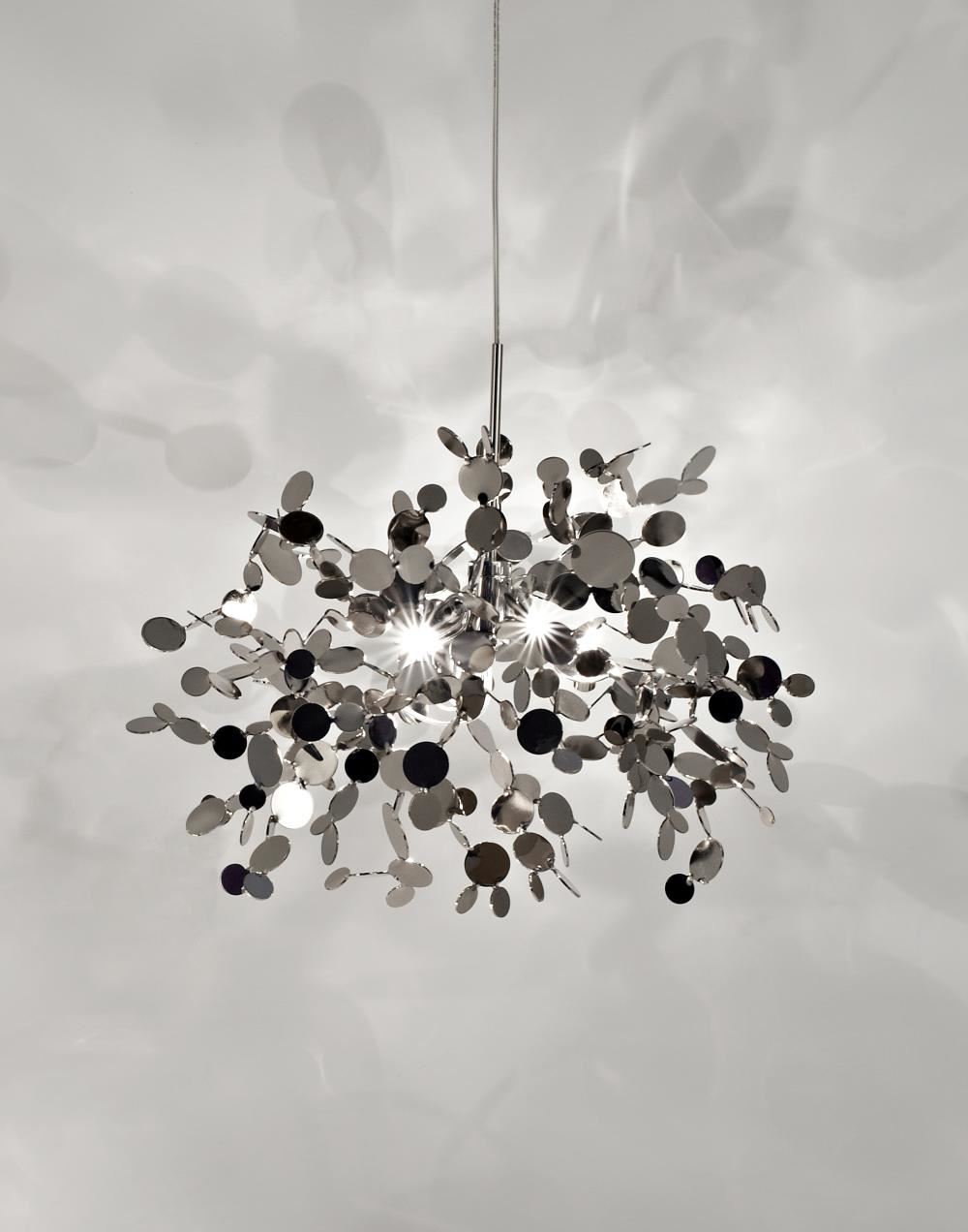 Terzani Argent Pendant Stainless Steel Silver Designer Pendant Lighting