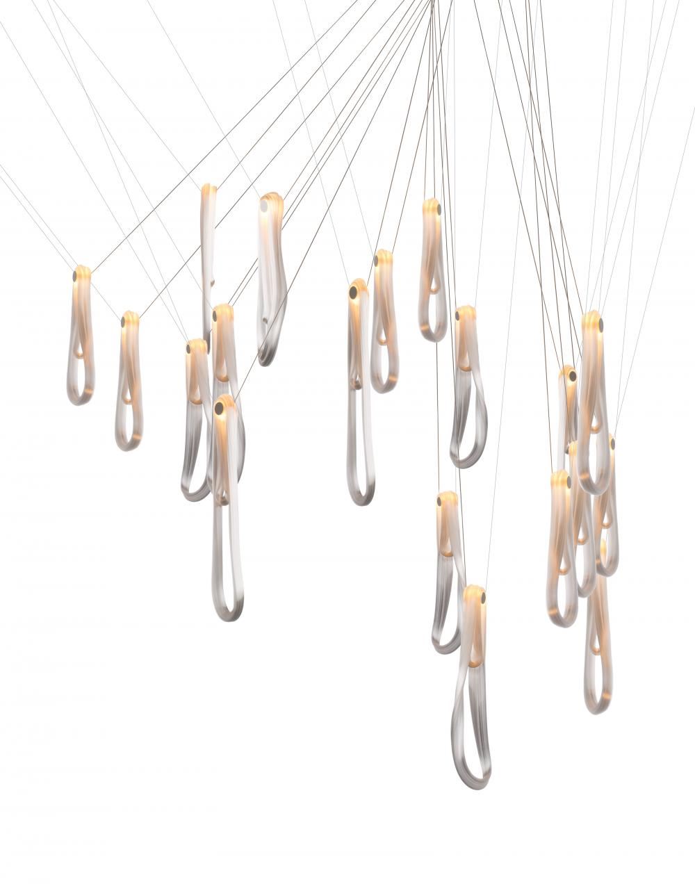 Bocci Series 87 Cluster Pendant 19 61 Pieces 19 Pendant Clear Designer Pendant Lighting