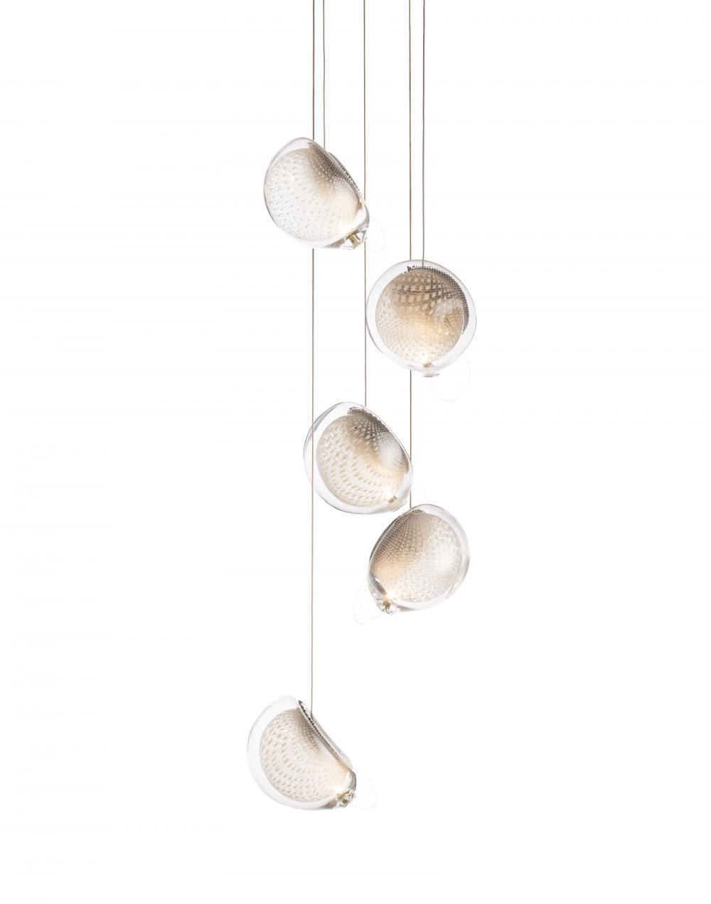 Bocci Series 76 Pendant 3 7 Pieces 5 Pendant Clear Designer Pendant Lighting