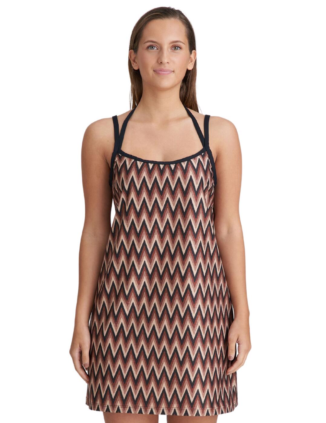 Looking for luxurious cover-up without sacrificing your chic sense of style? Look no further than Marie Jo Su Ana short swimwear dress. Crafted from a premium blended fabric, it offers a relaxed fit and features a beautiful retro print for a timeless, yet eye-catching look. With a short length, this lightweight design offers more discrete fuller coverage so you can be both comfortable and fashion-forward. Whether you’re looking for something to throw over for lunch on holiday or a versatile cover up to wear at the beach, the Marie Jo Su Ana short swimwear dress is an essential and luxe addition to your swimwear wardrobe.  Versatile cover up for beach or poolside Luxury design crafted from premium fabric Short length for casual holiday feeling On trend print in keeping with chic collection Composition: 61% Polyester &pipe; 15% Polyamide &pipe; 13% Elastane &pipe; 11% Metal fibre Listed in UK sizes  62754-108161-1435466 1007080 Cover Up
