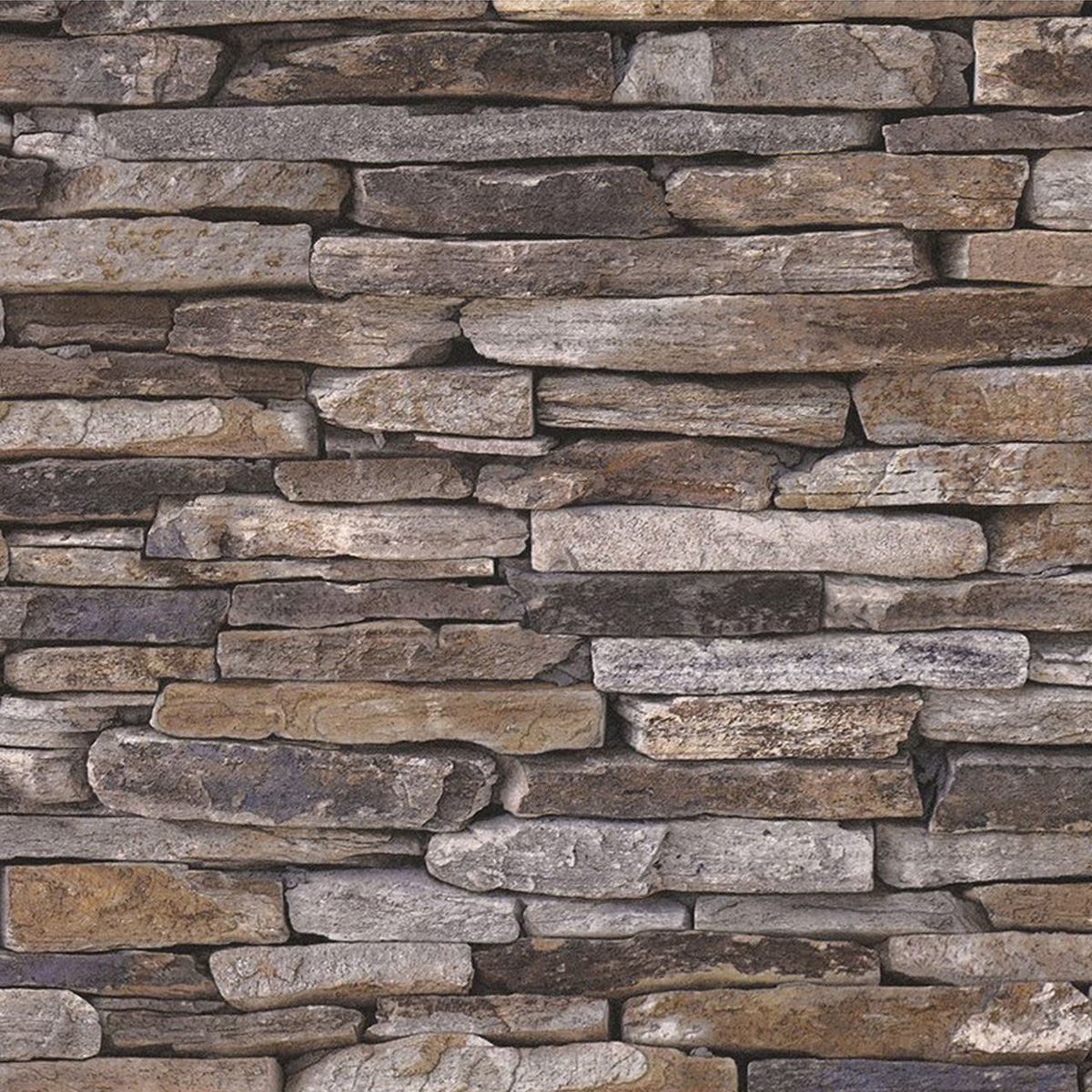Galerie The Bricks and More Stone Bronze Brown Wallpaper BB51145, Brown