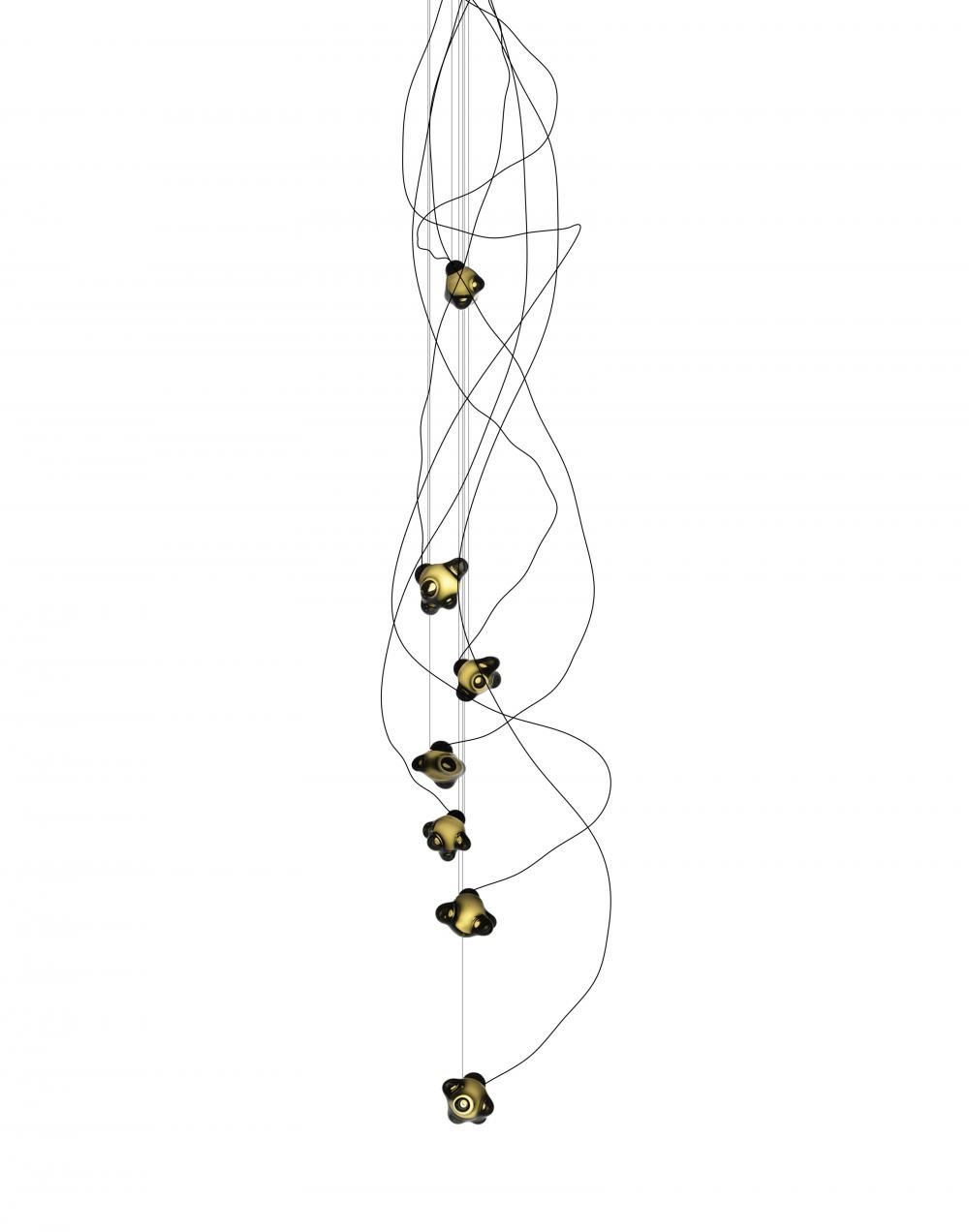 Bocci Series 57 Pendant 3 7 Pieces 7 Pendant Cluster Clear Designer Pendant Lighting
