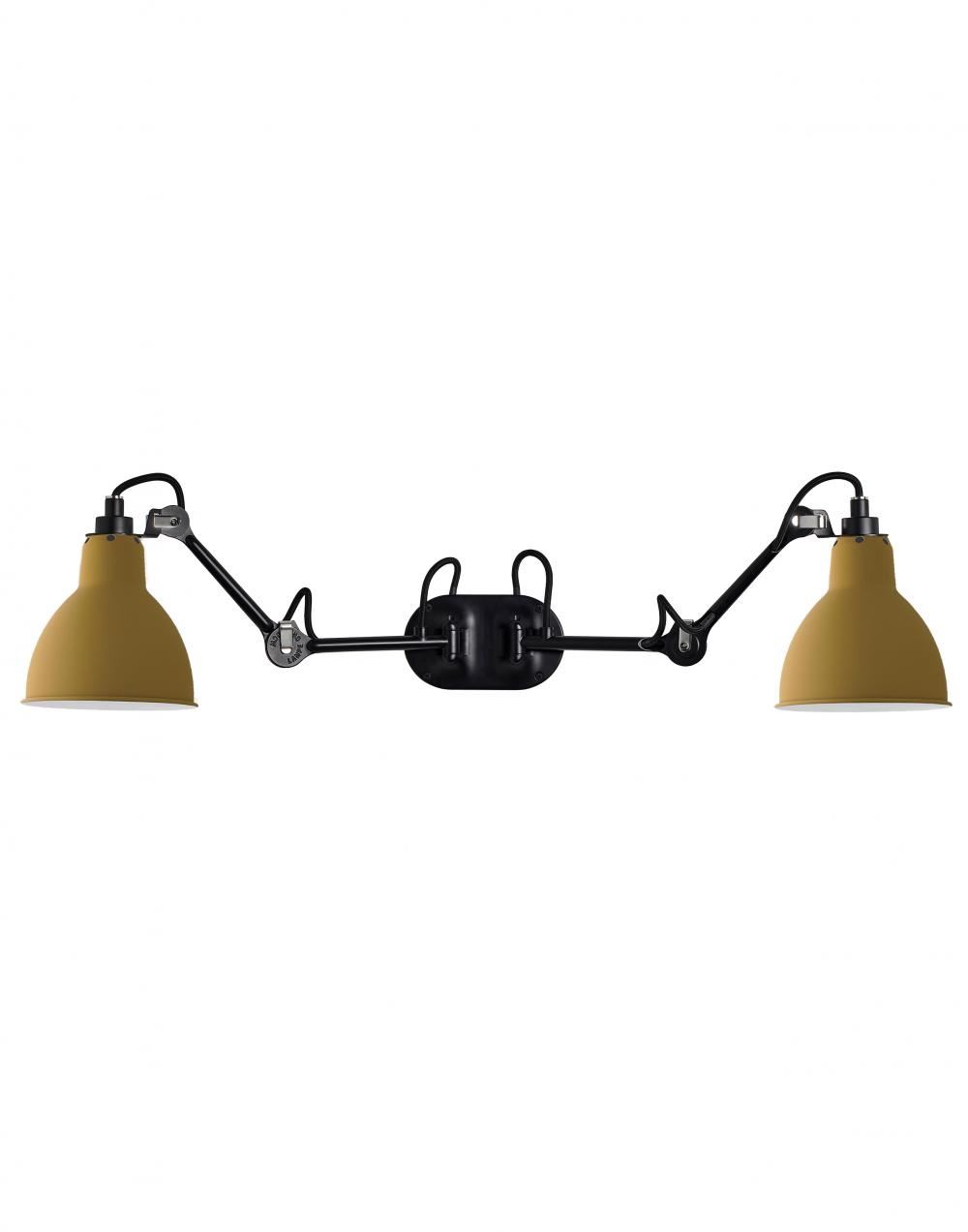 Lampe Gras 204 Double Wall Light Yellow