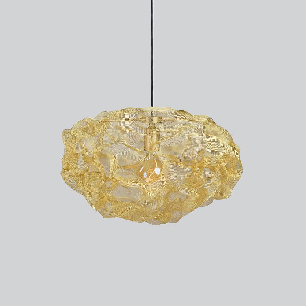 Northern Heat Pendant Small Brass Brassgold Designer Pendant Lighting