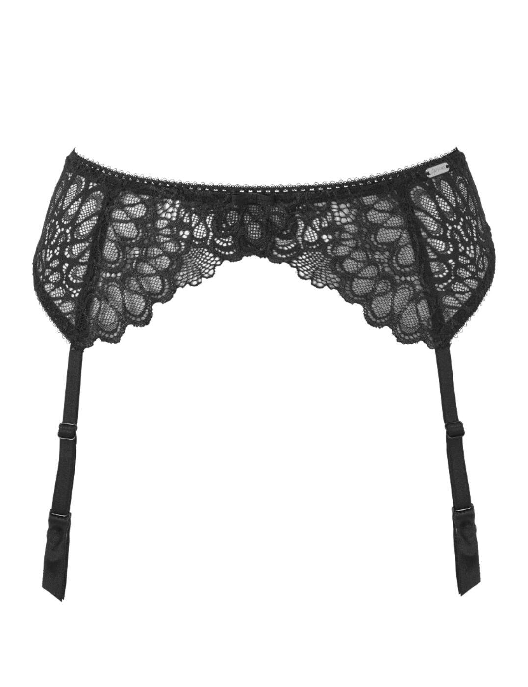 Look delectable with this suspender from Gossard's Swirl collection. Adorned with beautiful lace that frames and highlights your curves whilst the scalloped trim adds a seductive feminine edge. Suspender straps are fully adjustable ensuring you can achieve the fit of your dreams with each wear. Fastened at the rear with a traditional hook and eye closure this piece is as comfortable as it is irresistible.  Soft stretch lace Fully adjustable suspender straps Comfortable and sophisticated Hook and eye closure Country of origin: China Composition: 60% Polyamide &pipe; 23% Polyester &pipe; 17% Elastane RRP £28.00 Listed in UK sizes  57200-101116-1308053 17802 Suspender Belt