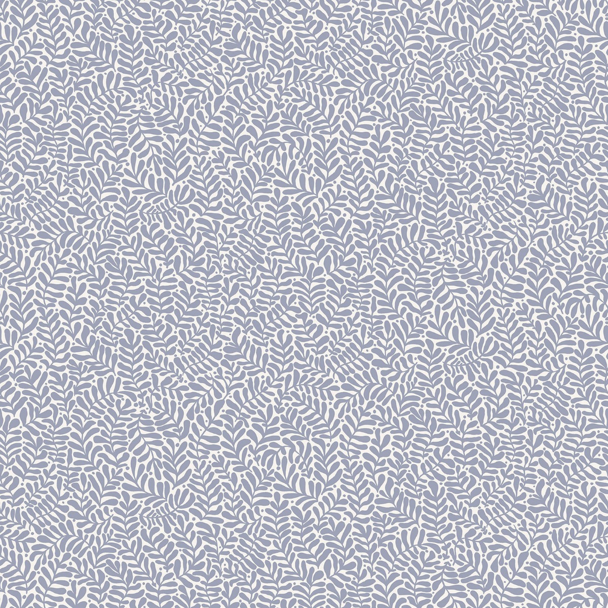 Galerie Sommarang 2 Light Blue Anna Fern Leaf Wallpaper Roll