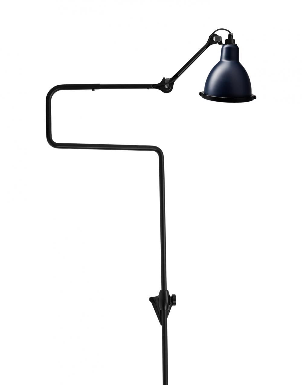 Lampe Gras 217 Xl Outdoor Wall Light Blue Shade