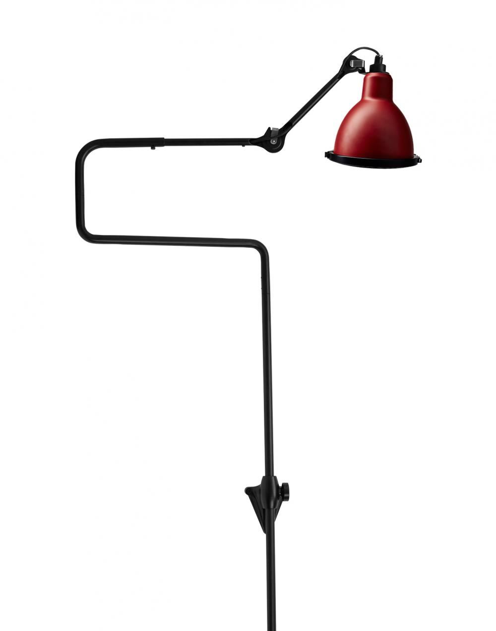 Lampe Gras 217 Xl Outdoor Wall Light Red Shade