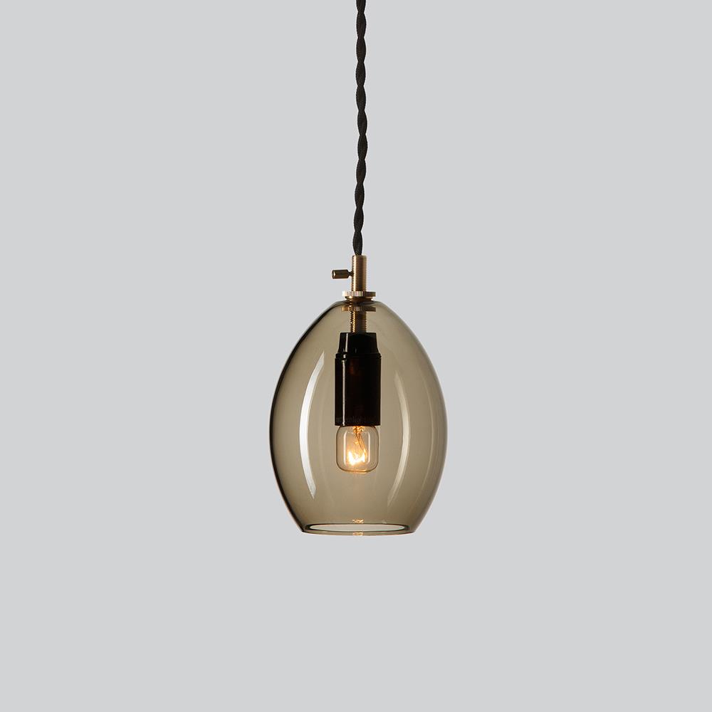 Northern Unika Pendant Small Grey Glass Designer Pendant Lighting