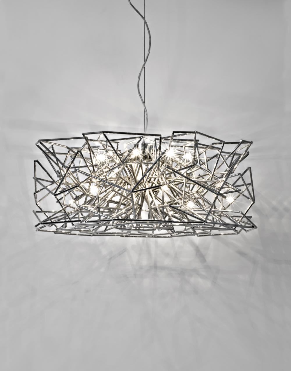 Terzani Etoile Suspension Pendant Silver Designer Pendant Lighting